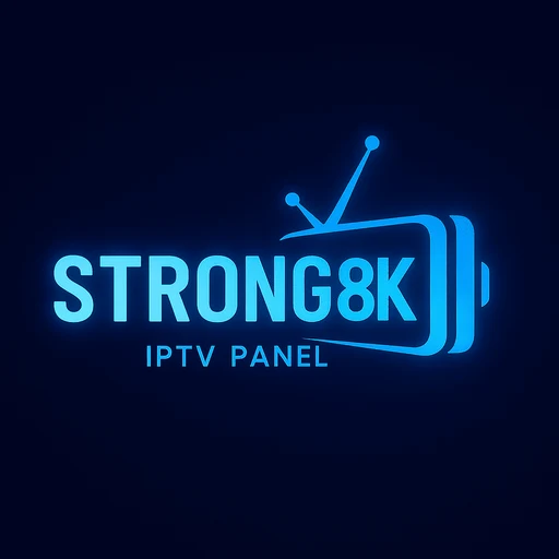 Strong 8K IPTV reseller panel logo
